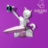 Pokemon Mewtwo Low Poly Papercraft Template Pepakura PDF DIY Handmade