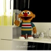 Ernie (Enrique) Sesame Street Baby PDF Template, DIY 3d Model, FanArt, Paper Sculpture, Low Poly, Pepakura, Craft, Manualidad, Paper Art