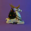 Christmas Reindeer Papercraft, PDF Template, DIY 3d Model, FanArt, Paper Sculpture, Low Poly, Pepakura Craft, Manualidad