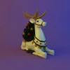 Christmas Reindeer Papercraft, PDF Template, DIY 3d Model, FanArt, Paper Sculpture, Low Poly, Pepakura Craft, Manualidad