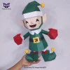 Christmas Elf Low Poly, Papercraft, PDF template, Paper model, Sculpture, 3D puzzle, Polygonal model, Lowpoly