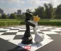 Chess, King, Queen, Ajedrez, Rey, Reina, diyproject, Papercraft, pdf, Lowpolyart, 3D model, Craft, Moon Studio, Chessdecor