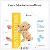 Lion 3d paper craft PDF | 3d paper craft lion playing with butterfly, 3d papercraft lion DIY origami decoration pepakura template