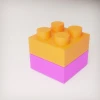 3D Building Toy Low poly Papercraft, DIY, PDF