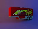 Mack Cars Papercraft , PDF Template, DIY 3d Model, FanArt, Paper Sculpture, Low Poly, Pepakura Craft, Manualidad