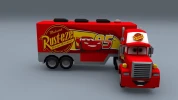 Mack Cars Papercraft , PDF Template, DIY 3d Model, FanArt, Paper Sculpture, Low Poly, Pepakura Craft, Manualidad