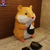 Hamster Papercraft – 3D Low Poly Sunflower Seed, DIY Paper Model, PDF Template, Decor, Kids Craft, Paper Sculpture