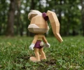 Chibi Lola Bunny, DIY, Papercraft, pdf, Low Poly, 3D model, Craft, gift idea, bunny, Moon Studio