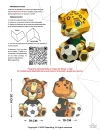 Zayú Papercraft 3D PDF Pattern & Template – FIFA World Cup 2026 Mascot | Low Poly DIY Soccer Decor | Paper Model