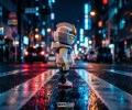 Urban Gundam RX-79[G], DIY, Papercraft, PDF, Low Poly, 3D model, Craft, Paper, Pixar, Movie, Moon Studio
