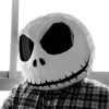 Jack Skeleton Mask Papercraft, DIY, Low-poly Papercraft