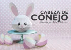 Rabbit Head/ DIY Craft/ Gift Box/ Template PDF/ Low Poly/ Papercraft Easter/ 3D Easter/ Home decor