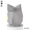 JoyFold Doll Totoro Chibi Papercraft/Template PDF DXF SVG/Low Poly/Papercraft/ 3D Art/ Origami/Party/Home Decor