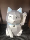 Maneki Neko Papercraft, Lowpoly Papercraft, Fovea - Papercraft - Nonitt