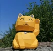 Maneki Neko Papercraft, Lowpoly Papercraft, Fovea - Papercraft - Nonitt