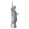 Statue of Liberty Papercraft, Lowpoly Papercraft, Fovea - Papercraft - Nonitt