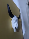 Crane Bison (Skull Bison Head) Papercraft, Lowpoly Papercraft, Fovea - Papercraft - Nonitt