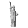 Statue of Liberty Papercraft, Lowpoly Papercraft, Fovea - Papercraft - Nonitt