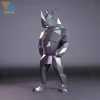Rhino Warrior Paper Model template | Rhino paper Sculpture | Rhino Papercraft Kit DIY 3D Paper Crafts