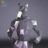 Rhino Warrior Paper Model template | Rhino paper Sculpture | Rhino Papercraft Kit DIY 3D Paper Crafts