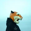 Tiger Mask, Halloween Papercraft Mask, Cat Mask, Animal Mask, Polygon Mask, DIY Face Mask, Template, 3D mask, Paper Mask, Mask Pattern
