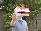 Dinosaur Mask - Spinosaurus PDF Pattern | Dinosaur Costume | Jurassic Park Halloween Mask | Spinosaurus Mask | Jurassic World
