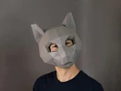 DIY Cat Mask: Printable Papercraft Costume (PDF Pattern)