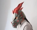 Printable Dragon Mask: DIY Papercraft Costume (PDF Download A4/US Letter)