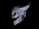 Devil Skull Mask with Moving Mouth for Halloween - DIY Pattern With Just Paper and Glue! | Halloween Mask | Demon Skull Devil Skull Mask with Moving Mouth for Halloween - DIY Pattern With Just Paper and Glue! | Halloween Mask | Demon Skull