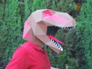 Dinosaur Mask Pattern: Make a Paper T-Rex Mask