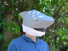 Baby Shark Mask Papercraft or Foam Pattern | Papercraft Pattern | Printable Mask | For Kids | Halloween Mask | Paper Mask Baby Shark Mask Papercraft or Foam Pattern | Papercraft Pattern | Printable Mask | For Kids | Halloween Mask | Paper Mask