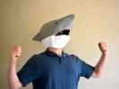 Baby Shark Mask Papercraft or Foam Pattern | Papercraft Pattern | Printable Mask | For Kids | Halloween Mask | Paper Mask Baby Shark Mask Papercraft or Foam Pattern | Papercraft Pattern | Printable Mask | For Kids | Halloween Mask | Paper Mask