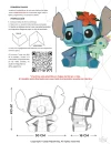 Mini Stitch Papercraft 3D, pepakura Pdf template Low polygonal Paper Sculpture Diy Decor home loft office lover gift