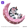 Zebra Mama Papercraft Low Poly 3d DIY Kenart10