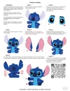 Mini Stitch Papercraft 3D, pepakura Pdf template Low polygonal Paper Sculpture Diy Decor home loft office lover gift