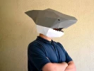 Baby Shark Mask Papercraft or Foam Pattern | Papercraft Pattern | Printable Mask | For Kids | Halloween Mask | Paper Mask Baby Shark Mask Papercraft or Foam Pattern | Papercraft Pattern | Printable Mask | For Kids | Halloween Mask | Paper Mask