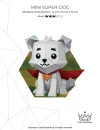 Miniature Hero & Canine Companion – 3D Papercraft | PDF | Low Poly DIY Decor | Kids Model | Paper Sculpture