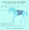 Horse 3D Decor Low poly Papercraft, DIY, PDF