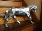 Horse 3D Decor Low poly Papercraft, DIY, PDF