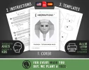 Tut Mask, Pharaoh Tutankhamun Mask | DIY Paper Mask, Printable Template, Papercraft, 3D Mask, Polygon, Low Poly, Geometric, Costume, Pattern