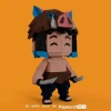 Inosuke 3D Digital Template PDF | DIY Papercraft | Demon Slayer: Kimetsu no Yaiba | Instant Download |