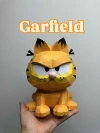 Garfield Low Poly Papercraft Templates Gift DIY Decoration BOYKA