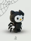 Hello Kitty Black Spider Costume Low Poly Papercraft
