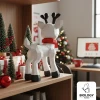 Christmas Reindeer Low Poly Papercraft Template Pepakura PDF DIY Handmade