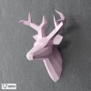 Deer Papercraft, DIY Paper Sculpture, Wall Decor, Low Poly Papercraft