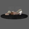 Kaws Lying Down, Kaws Acostado PDF Papercraft Templates, Paper Art and Craft for Home Decor, DIY, 3DIER, PDF Patterns, Papercraft Templates, Low Poly