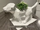Walking Puppy PDF Template, Low Poly, Paper Sculpture, DIY, Pepakura Pattern, Handmade, Papercraft, Lowpoly, Lowpoly Papercraft