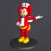 Kaws JolliBee PDF Papercraft Templates, Paper Art and Craft for Home Decor, DIY, 3DIER, PDF Patterns, Papercraft Templates, Low Poly