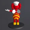 Kaws JolliBee PDF Papercraft Templates, Paper Art and Craft for Home Decor, DIY, 3DIER, PDF Patterns, Papercraft Templates, Low Poly