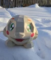Kolobok Cartoon Character Papercraft Template - Low Poly, Pepakura PDF, DIY Handmade, Home Decoration, Creative Gifts